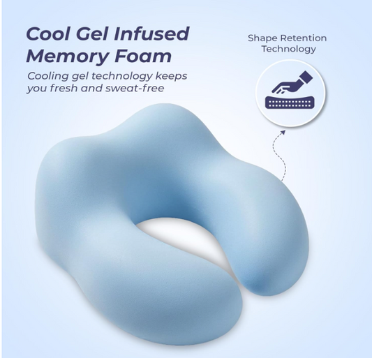 Neck pillow & eye mask