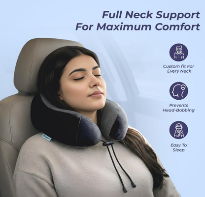 Neck pillow & eye mask